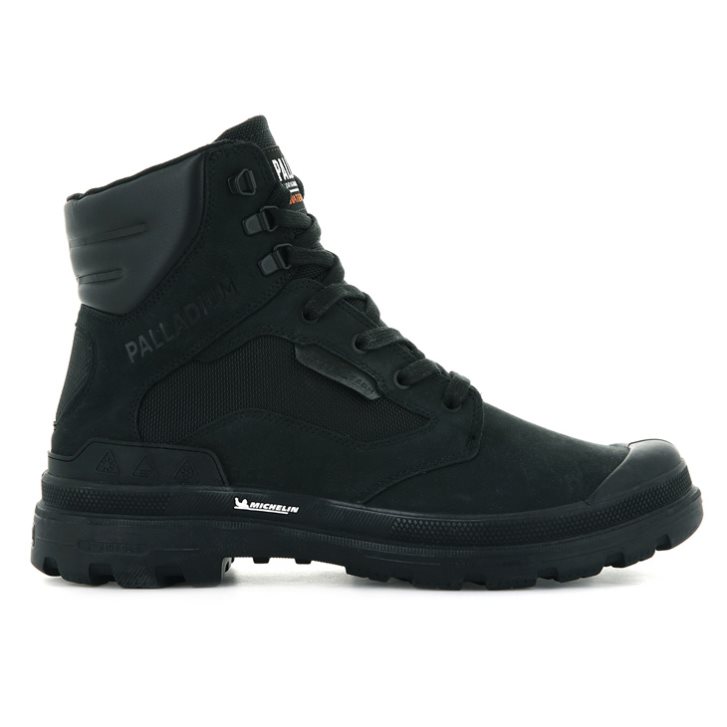 Bottes Palladium Pampa X Tech WPN Homme Noir | FR CJH149O